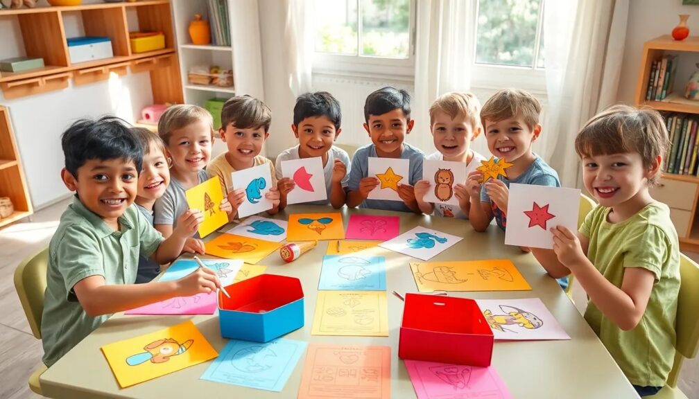 Comecocos de papel. Manualidad para niños 1 comecocos de papel manualidad para ninos