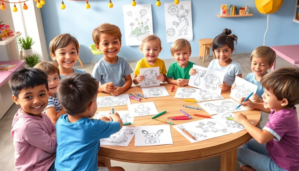 Dibujos para colorear: actividades creativas para niños 1 dibujos para colorear actividades creativas para ninos