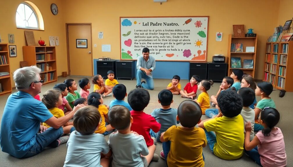Enseñar a los niños la oración del Padre Nuestro con recursos educativos 1 ensenar a los ninos la oracion del padre nuestro con recursos educativos 5