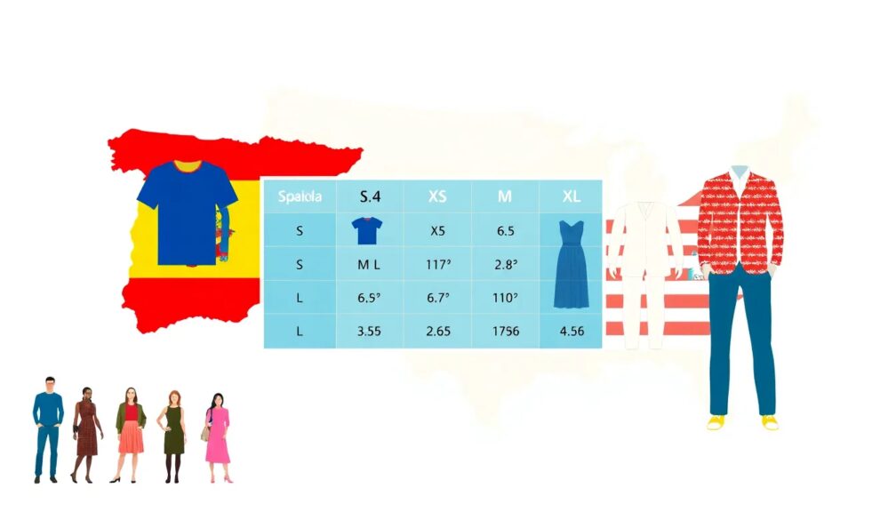 Equivalencia de tallas de ropa entre España y Estados Unidos 1 equivalencia de tallas de ropa entre espana y estados unidos 1